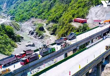 峨汉高速首座千米级隧道半幅贯通 预计2022年全线建成通车